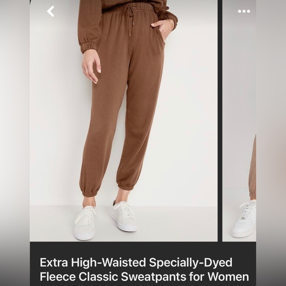 Old Navy Extra High Waisted Sweatpants